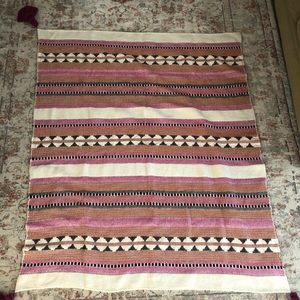 Anthropologie throw blanket